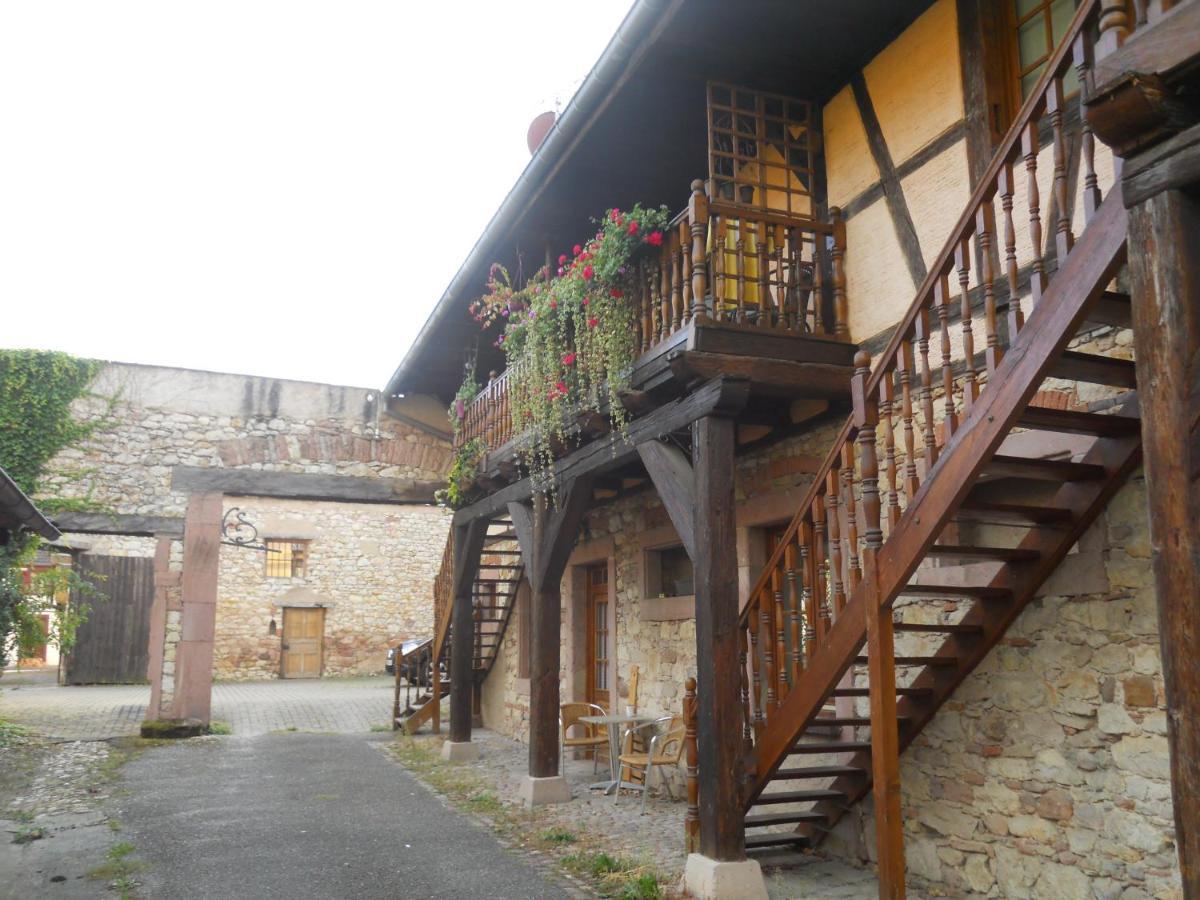 Le Winzer Apartment Bergheim Bagian luar foto
